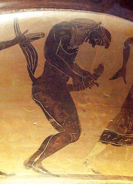 ギリシャのアンティーク陶器に描かれたヌードアート
 #5133137