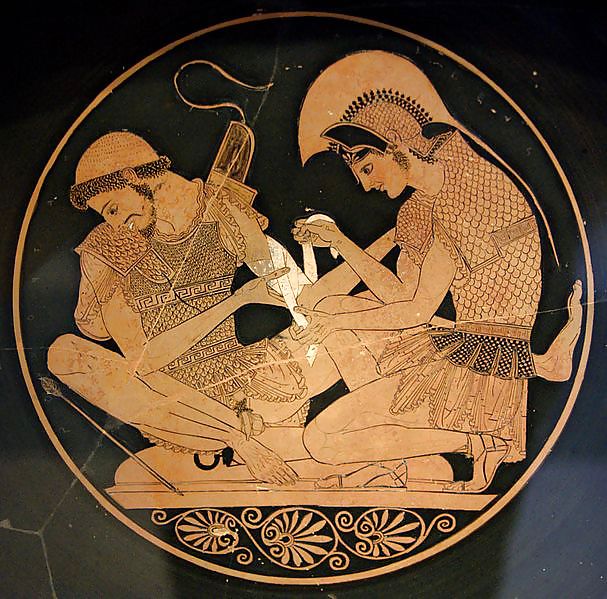 Nude Art on Antique Greek Pottery #5133155