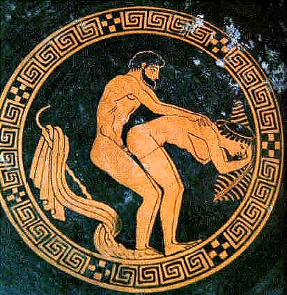 Nude Art on Antique Greek Pottery #5133212