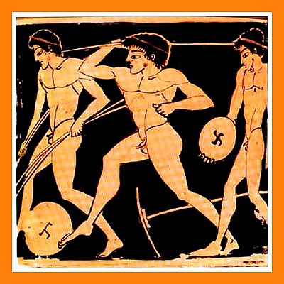 Nude Art on Antique Greek Pottery #5133248