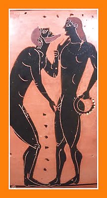 Nude Art on Antique Greek Pottery #5133270