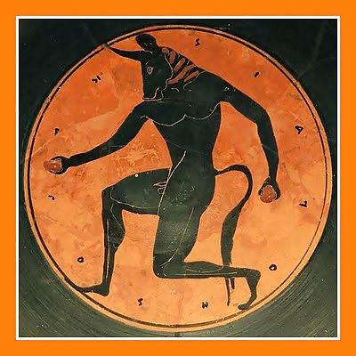 Nude Art on Antique Greek Pottery #5133363