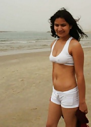 Dubai beach indian  lady,s #7905773