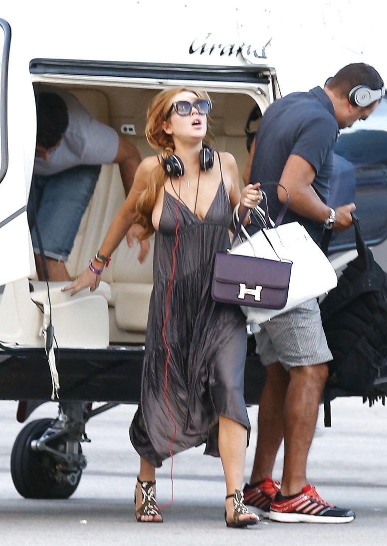 Lindsay Lohan ... Landing On Brazil #17374690