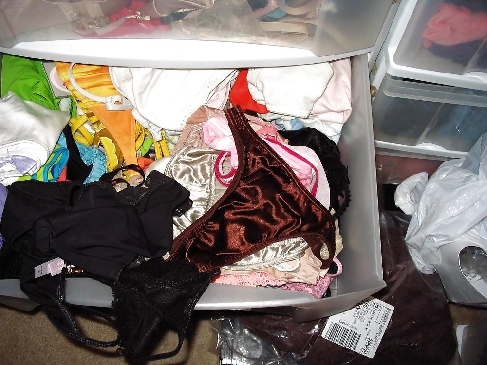 Wifes frends underwear drawers