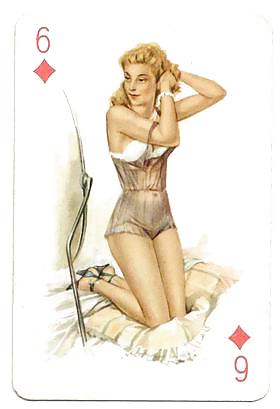 Erotische Spielkarten 2 - Brücke C. 1935 Für Rbr1965 #11068444