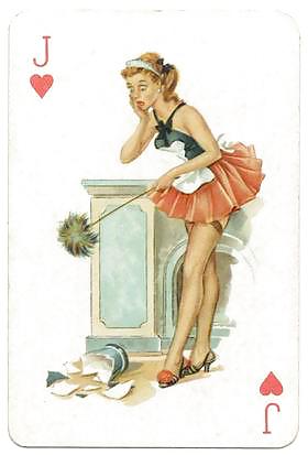 Erotische Spielkarten 2 - Brücke C. 1935 Für Rbr1965 #11068448