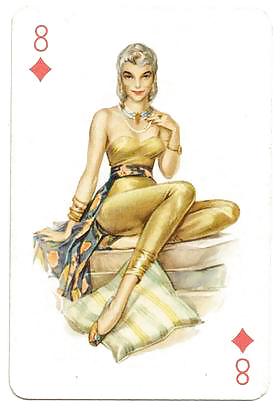 Erotische Spielkarten 2 - Brücke C. 1935 Für Rbr1965 #11068468