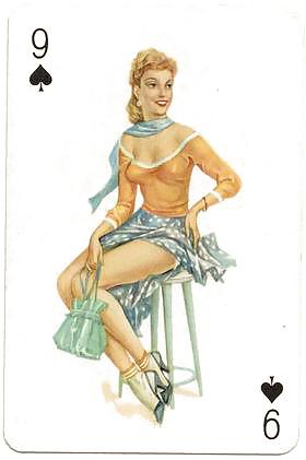 Erotic Playing Cards 2 - Bridge c. 1935 for rbr1965 #11068473