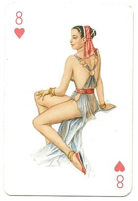 Erotische Spielkarten 2 - Brücke C. 1935 Für Rbr1965 #11068504