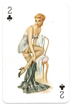 Erotic Playing Cards 2 - Bridge c. 1935 for rbr1965 #11068530