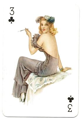 Erotische Spielkarten 2 - Brücke C. 1935 Für Rbr1965 #11068536