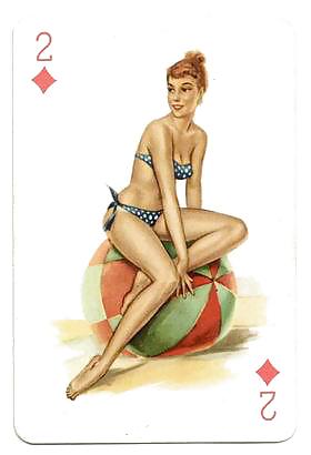 Erotische Spielkarten 2 - Brücke C. 1935 Für Rbr1965 #11068556
