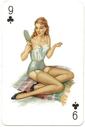 Erotische Spielkarten 2 - Brücke C. 1935 Für Rbr1965 #11068608