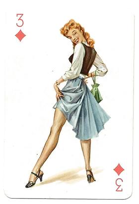 Erotische Spielkarten 2 - Brücke C. 1935 Für Rbr1965 #11068632
