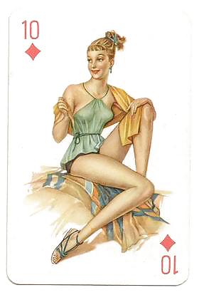 Erotische Spielkarten 2 - Brücke C. 1935 Für Rbr1965 #11068648