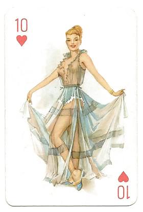 Erotische Spielkarten 2 - Brücke C. 1935 Für Rbr1965 #11068673