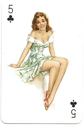 Erotic Playing Cards 2 - Bridge c. 1935 for rbr1965 #11068689