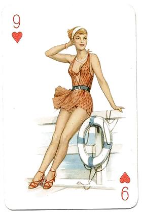 Erotische Spielkarten 2 - Brücke C. 1935 Für Rbr1965 #11068694