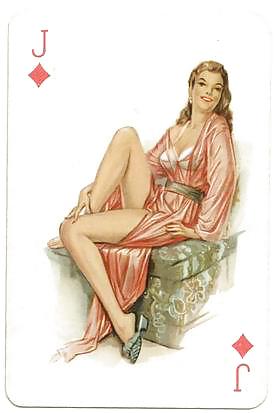 Erotic Playing Cards 2 - Bridge c. 1935 for rbr1965 #11068702
