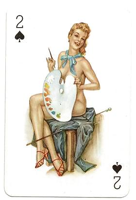 Erotische Spielkarten 2 - Brücke C. 1935 Für Rbr1965 #11068718