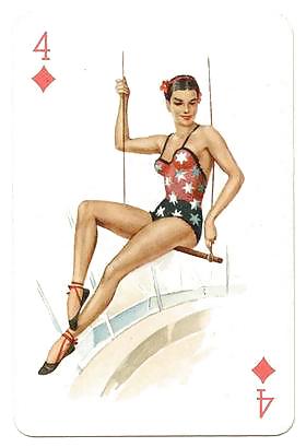 Erotic Playing Cards 2 - Bridge c. 1935 for rbr1965 #11068723