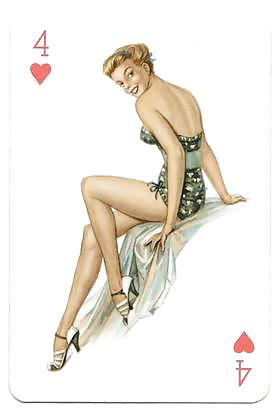 Erotic Playing Cards 2 - Bridge c. 1935 for rbr1965 #11068729