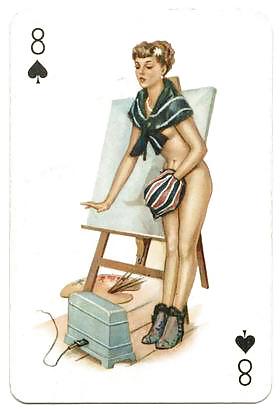 Erotic Playing Cards 2 - Bridge c. 1935 for rbr1965 #11068733