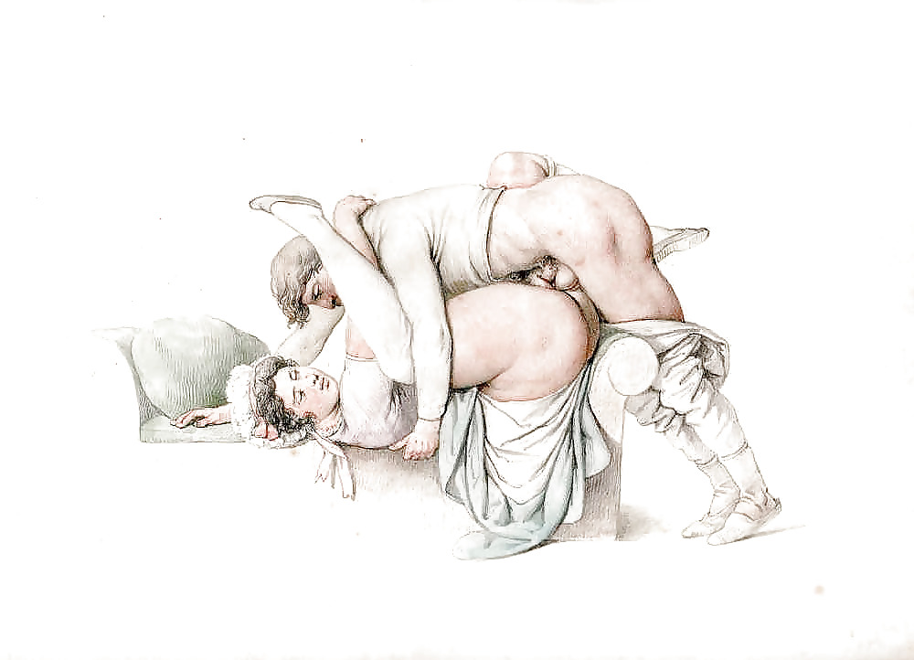 描かれたエロとポルノアート 9 - アーティスト n.n. (2) c. 1830
 #7989426