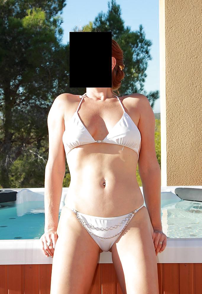 A hot day by the pool after a hot sex with Rose #8522333