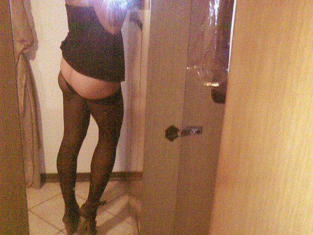 Collant nero setificato vita bassa #9644332