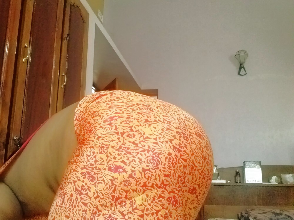 Me in saree... Showing off my girly curves and round ass... #22406669