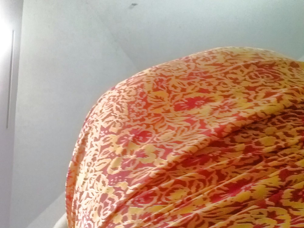 Me in saree... Showing off my girly curves and round ass... #22406686