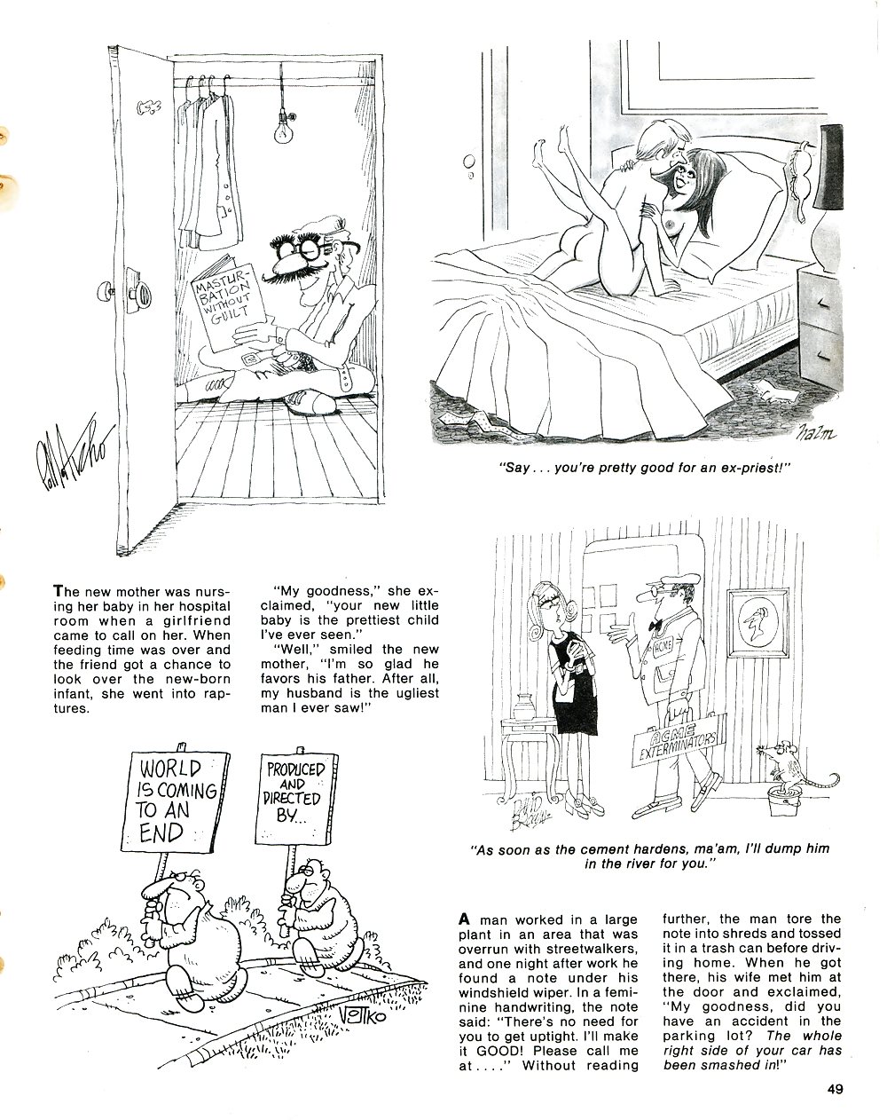 Vintage Zeitschriften Hustler Humor - 1979 #1445396
