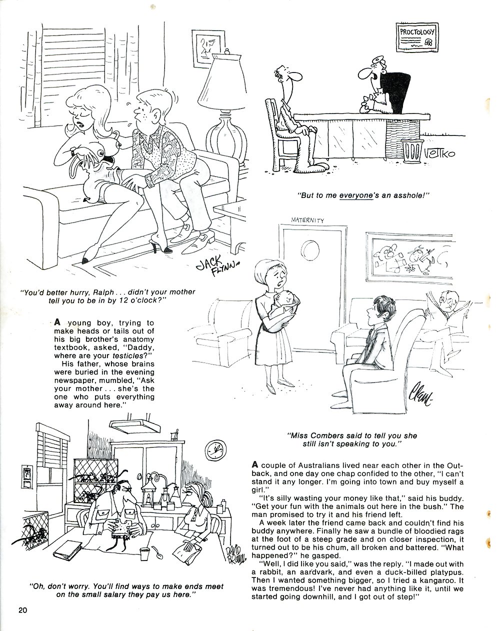 Vintage Zeitschriften Hustler Humor - 1979 #1445515