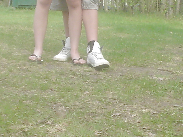 Feet in public