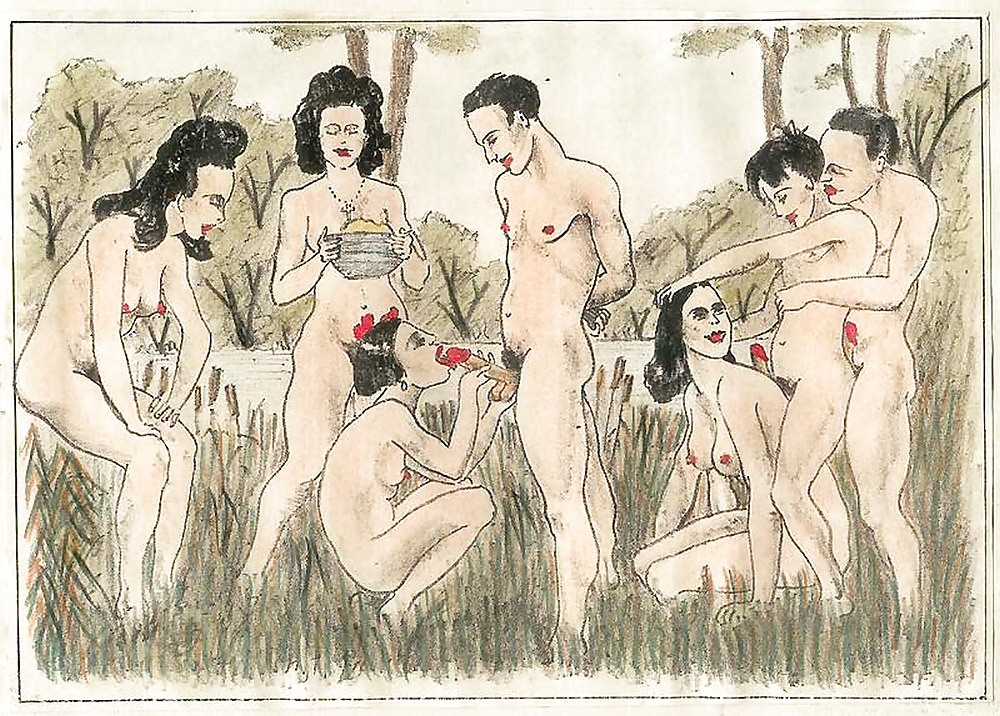 Erotischen Zeichnungen Jahrgang #4104313