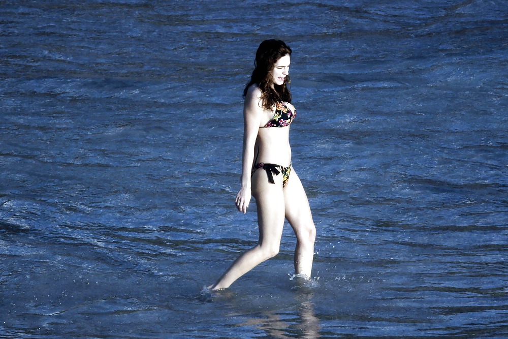 Kelly Brook in Bikini on the Beach in St Barth #2624255