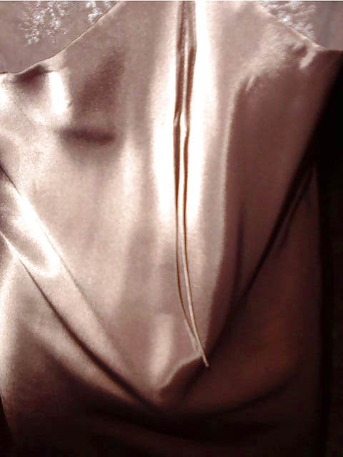 Camicia da notte in raso di bronzo #10059001