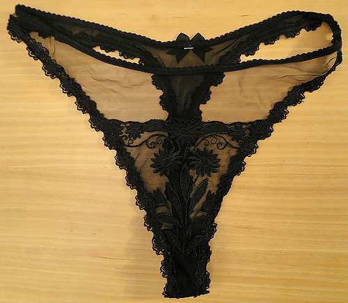 Panties from a friend - black #3822883