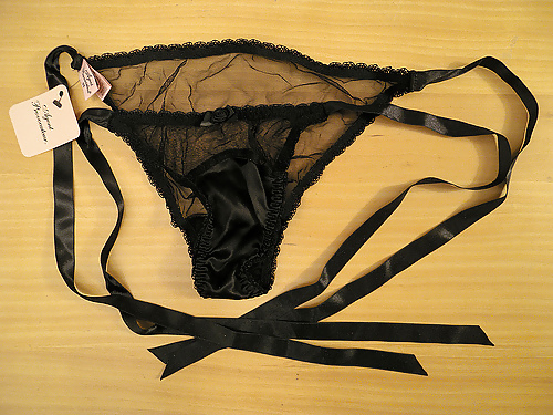 Panties from a friend - black #3822982