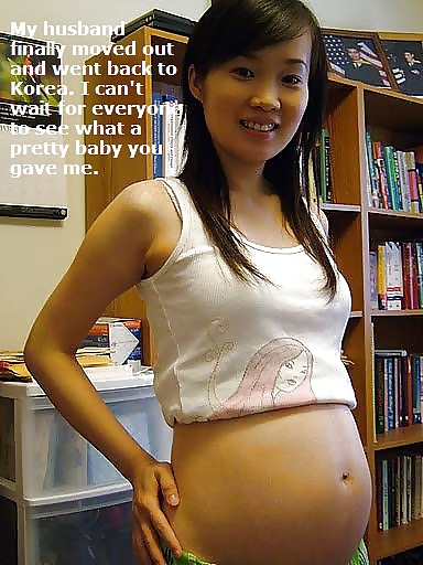 妊娠したアジア人のキャプション
 #18670927