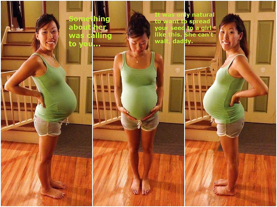 Pregnant Asian Captions #18670943