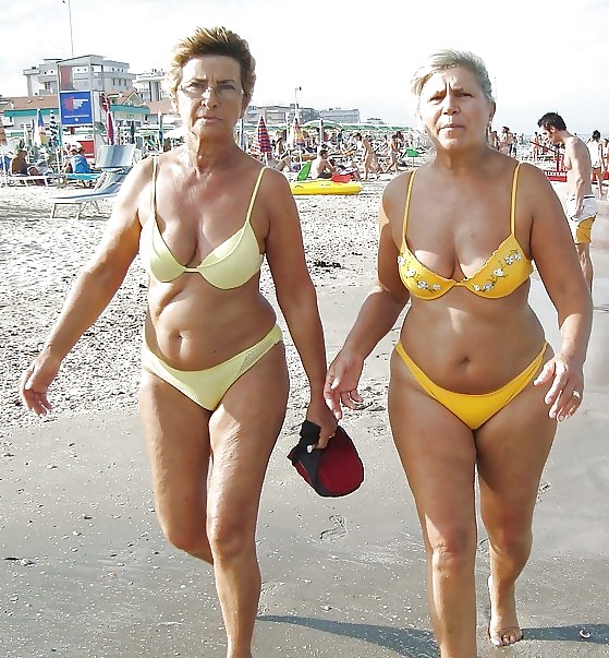 Older women in swimsuit. #5257920
