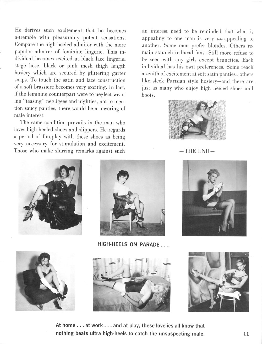 Vintage Magazines High Heels Vol 1 No 01 1961 #1442286