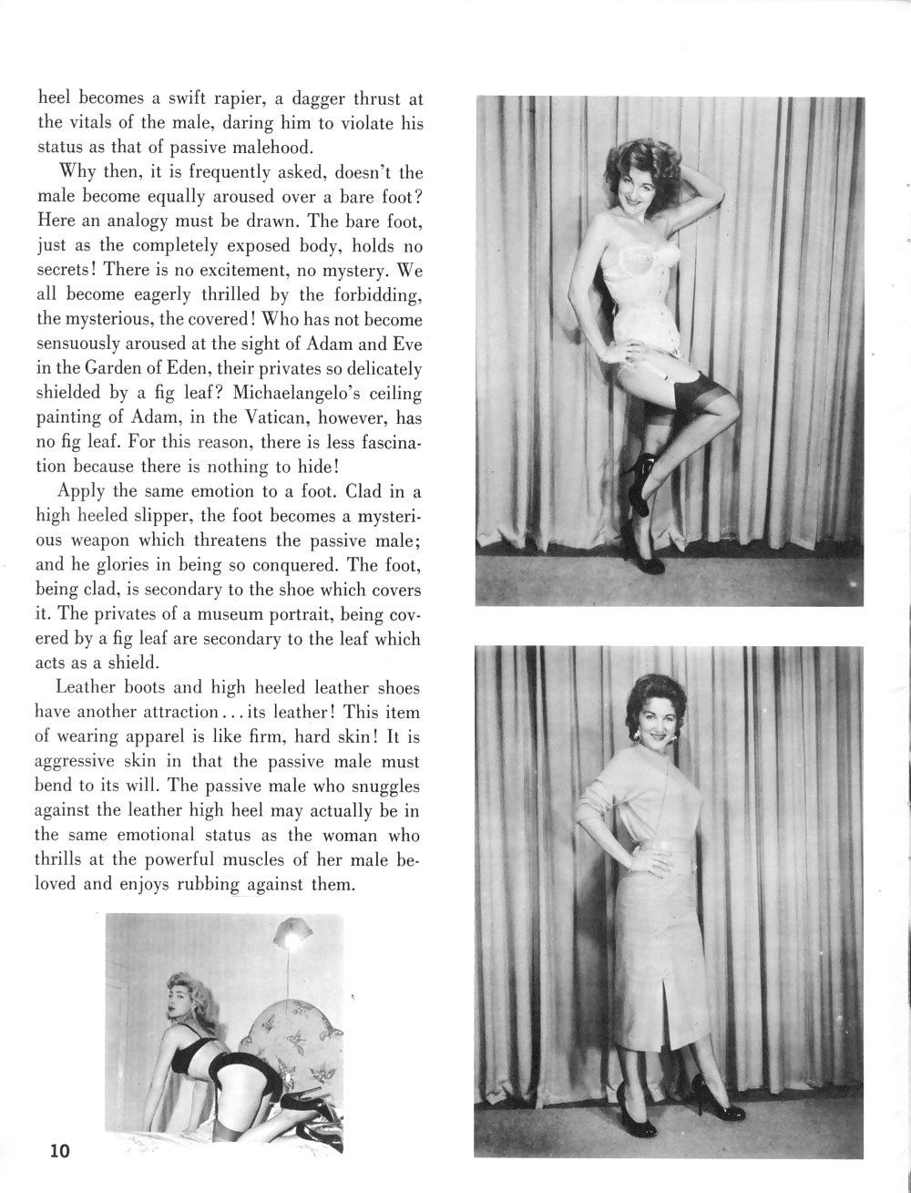 Vintage Magazines High Heels Vol 1 No 01 1961 #1442471