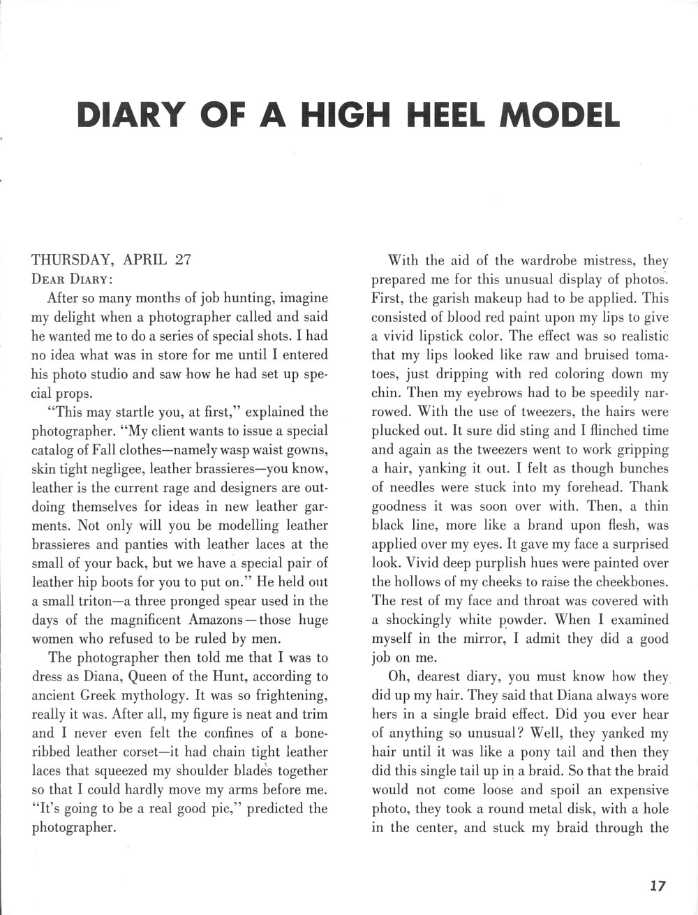 Vintage Zeitschriften High Heels Vol 1 Nr 01 1961 #1442589
