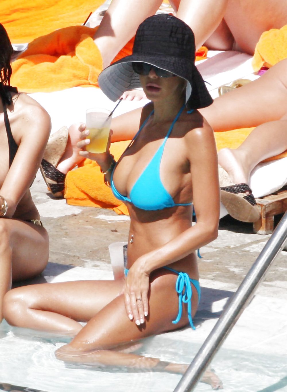 Shauna Sand In tiny bikini at the pool in Miami #3660426