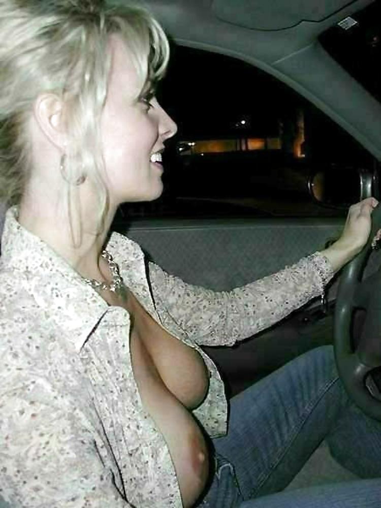 SUPER HOT...GIRLS SHOWING IN CARS #10232744
