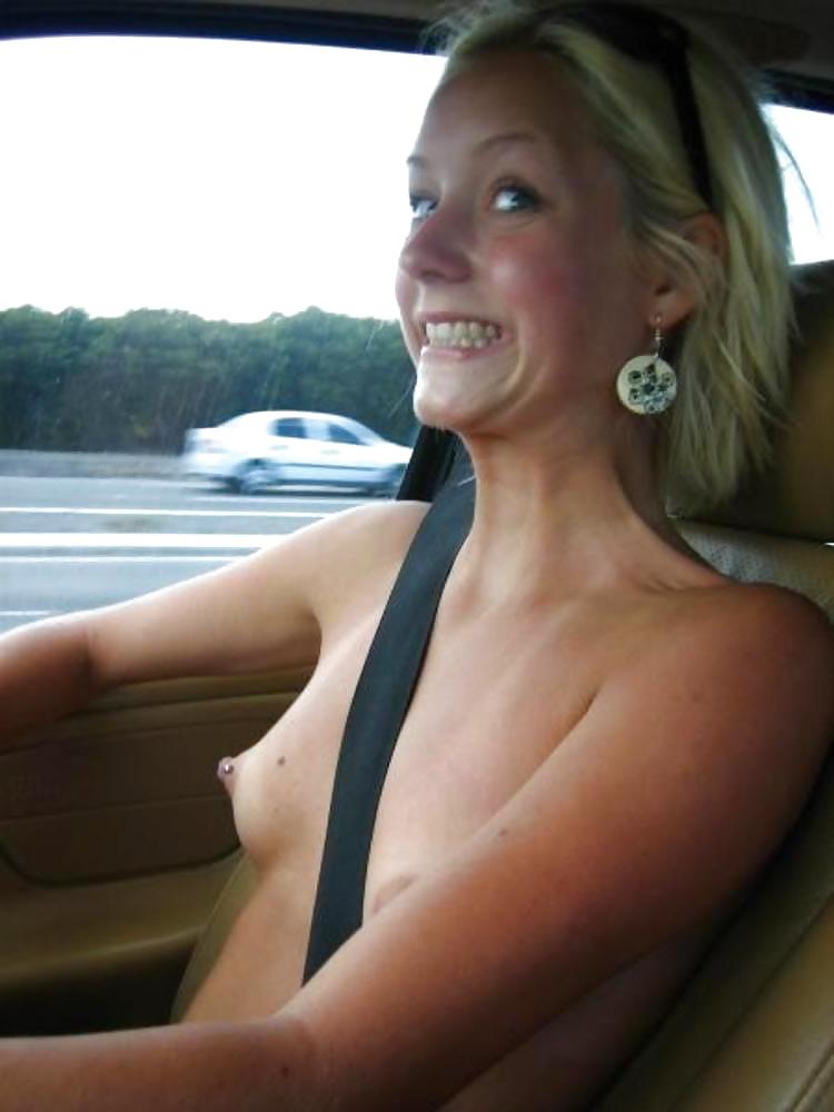 SUPER HOT...GIRLS SHOWING IN CARS #10232863